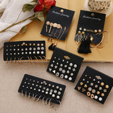 Gorgeous Multiple Pairs of Women's Earrings