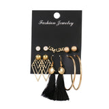 Gorgeous Multiple Pairs of Women's Earrings