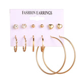 Gorgeous Multiple Pairs of Women's Earrings