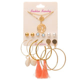 Gorgeous Multiple Pairs of Women's Earrings