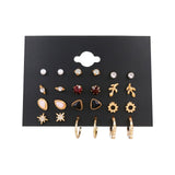 Gorgeous Multiple Pairs of Women's Earrings